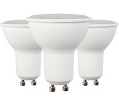 Pack 3 Bombillas LED Spotlight GU10 6W Equi.50W 540lm 15000H Primer Leader