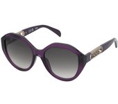 Tous Sunglasses STOB90 Shiny TRANSP.Violet 55/18/140 Mujer Gafas