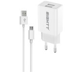 Eightt ECW-IP cargador de dispositivo móvil Universal Blanco Corriente alterna Interior