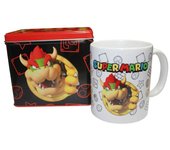 Nintendo Set Taza + Hucha Bowser Super Mario Bros Decorativas, Multicolor, Único
