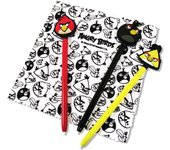 Stylets x3 + Chiffonnette 'Angry Birds' pour 3DS [Importación francesa]