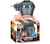 Funko Pop! Super: Attack On Titan - Cart Titan - Figura de Vinilo Coleccionable - Idea de Regalo - Mercancia Oficial - Juguetes para Niños y Adultos - Anime Fans - Muñeco para Coleccionistas