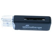 MediaRange MRCS507 lector de tarjeta USB 3.2 Gen 1 (3.1 Gen 1) Interno Negro