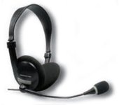 Mediacom Cuffia AP855 Negro Supraaural Casco - Auriculares (Supraaural, con Cable, 180 m, Negro)