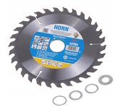ARTPOL Hoja de sierra circular de 350 x 30 mm, 40 dientes, para madera, acero