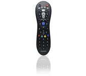 Philips Audio SRP3014/10 - Mando a distancia universal para Apple TV y Roku (Televisor, DVD, Blue-ray, Cable, VCR, DTV, DVR) color negro