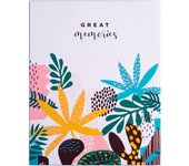 Album foto soft 96 bolsillos 13x20cm abstract tropics