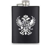 Petaca Inox Negra 8 Oz Albainox