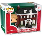 Funko Pop! Town: Home Alone - Kevin McCallister with Home - Figura de Vinilo Coleccionable - Idea de Regalo- Mercancia Oficial - Juguetes para Niños y Adultos - Movies Fans