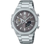 Reloj de pulsera CASIO Edifice - ECB-S10D-8AEF correa color: Gris plata Dial Gris hierro Hombre