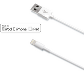 Celly USBLIGHT - Cable USB Lightning Compatible con IPhone, IPad, IPod, Blanco