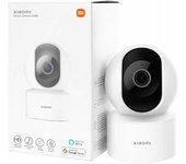 Xiaomi Smart Camera C200 - Cámara de vigilancia con resolución 1080p, 360°, Apertura F2.1, visión Nocturna, detección de Movimiento con IA, admite Tarjeta SD, Blanco (Versión ES + 3 años de garantía)