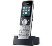Yealink W53H teléfono inalámbrico Terminal de teléfono DECT Identificador de llamadas Negro, Plata