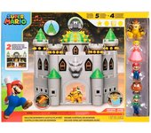 Nintendo Bowser Castle Playset con 5 figuras de Super Mario