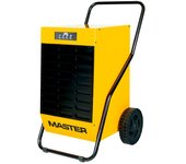 Deshumidificador Profesional MASTER DH92, secado industrial 80L/24h, tanque 12L, estructura metálica robusta, higrostato integrado, drenaje continuo y descongelación automática