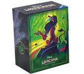 Ravensburger - Disney Lorcana Caja para Mazo de Scar, Juego de Mesa, Juego de Cartas, Juego de Estrategia, Juego Niños 8 Años o Más, Regalos Niños 8 Años, Accesorios