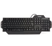 Zalman ZM-K350M - Teclado (USB, Hogar, Negro, ABS sintéticos, PC/Server, Estándar)