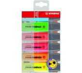 STABILO BOSS ORIGINAL marcador 6 pieza(s) Punta de cincel Multi