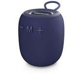 Energy Sistem Bloom - Altavoz Bluetooth (Bluetooth 5.3, 18 Horas de batería, IPX6, True Wireless, Plástico 100% Reciclado, Luces LED) Navy