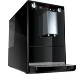 Melitta Solo E950-101, Cafetera Superautomática con Molinillo, 15 Bares, Café en Grano para Espresso, Limpieza Automática, Personalizable, Negro