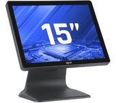 iggual TPV Táctil 15" AIO Wiffi. Windows 10 IOT. POS Todo en Uno. Monitor Táctil Capacitivo. Intel Processor N100 12ª generación. SSD 128GB. RAM 4GB. Uso Comercial. Preparate para Verifactura.