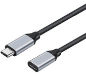 TPPIG Cable alargador USB Tipo C Hembra 3.1 Gen1 400 M/S 3 A PD60 W 4K HD Cable de Transferencia
