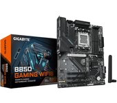 GIGABYTE B850 Gaming WIFI6 Placa Base - Procesadores AMD Ryzen Serie 9000, VRM Digital de 6+2+2 Fases, hasta 5200MHz DDR5 (OC), 1xPCIe 5.0 + 2xPCIe 4.0 M.2, LAN GbE, WiFi 6, USB 3.2 Gen 2