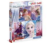 Clementoni Frozen 2 Puzzle rompecabezas 60 pieza(s) Televisión/películas