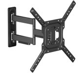 iggual Soporte a Pared Brazo Plegable Ajustes de Inclinación, Rotación y Giro.Uso para Televisión, Monitor y Pantallas de 23"-65"- Soporta Peso máx. 35 Kg -VESA de 75x75mm a 400x400mm -SPTV09-L