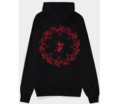 Doom camiseta con capucha doom zipper symbol talla m