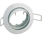 Aro embellecedor Bombilla GU10 Redondo Blanco Electro Dh 12.672/B/Z/B 8430552105984