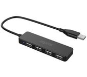 Approx APPC46 hub de interfaz USB 2.0 480 Mbit/s Negro