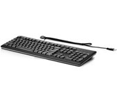 HP USB Keyboard for PC teclado Oficina Negro