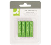 Pilas alcalinas Q-Connect Super Micro/LR03/AAA, 1,5 V.