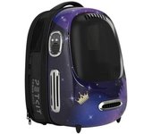 Xiaomi petkit breezy 2 smart cat carrier trapking edition purple/ black eu