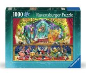 Ravensburger- Blanche-Neige et 7 nains 1000p Puzzle, Multicolor (12000827)