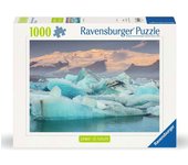 Ravensburger Nature Edition 12001394 Jökulsarlon Iceland-Puzzle (1000 Piezas, para Adultos y niños a Partir de 14 años)