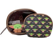Loungefly Mandalorian Baby Yoda Grogu The Child 2 Piece Cosmetic Bag Set