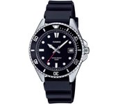 Reloj de pulsera CASIO Collection - MDV-10-1A1VEF correa color: Negro Dial Negro Hombre