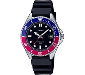 Reloj de pulsera CASIO Collection - MDV-10-1A2VEF correa color: Negro Dial Negro Hombre
