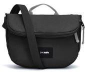 Pacsafe Slingsafe 200 GII - Bolso de Hombro Cruzado, Negro Azabache, Talla única, Pacsafe Go - Bandolera antirrobo