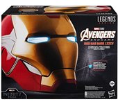 Marvel Legends Series, Casco electrónico premium de Iron Man con efecto de luces, Avengers: Endgame, Artículo para juego de rol de adultos