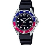 Reloj de pulsera CASIO Collection - MDV-10-1A2 correa color: Negro Dial Negro Hombre