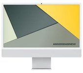 Apple iMac 24" 4.5K Display con Vidrio nanotexturizado, (2024) M4 10-Core CPU | 10-Core GPU 256 GB SSD 16 GB plata - Reacondicionado: como nuevo | 30 meses de garantía | Envío gratuito