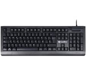 CoolBox COO-TEC04DNI Teclado USB con Lector de Tarjetas Inteligentes Negro