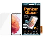 PanzerGlass Protector Pantalla Antibacteriano Negro para Samsung Galaxy S21 5G