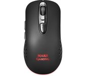Mars Gaming MMW2 Ratón Gaming Inalámbrico RGB con Sensor Óptico 3200 DPI