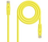 Nanocable Cable de Red RJ45 UTP LSZH Cat.6A 25cm Amarillo