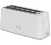 Tostador Solac Buon Giorno Double 1200W 2 ranuras largas 6 niveles Blanco