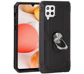 Cool Funda Hard Negra con Anilla para Samsung A426 Galaxy A42 5G